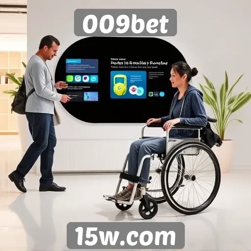Acessibilidade e design do site 009bet